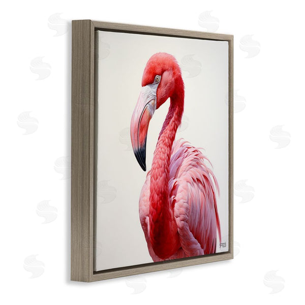 Stupell Industries RB | Traditional Flamingo Portrait Wall Art
