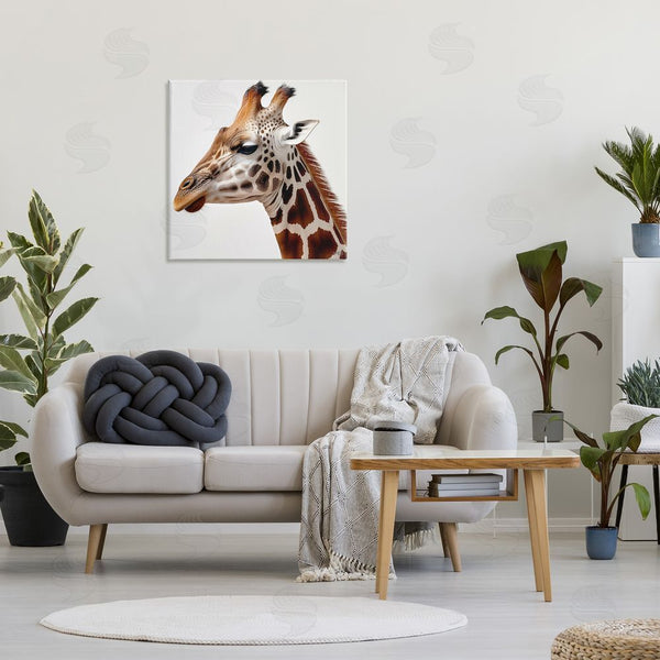 Stupell Industries RB | Traditional Giraffe Portrait Wall Art