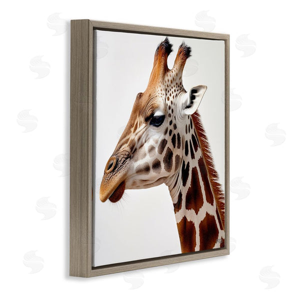 Stupell Industries RB | Traditional Giraffe Portrait Wall Art
