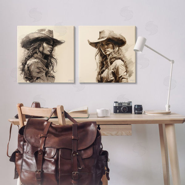 Stupell Industries RB | Trendy Cowgirl Beauties Wall Art