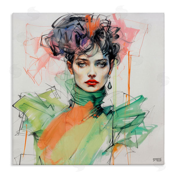 stupell industries RB | Trendy Glam Portrait Wall Art