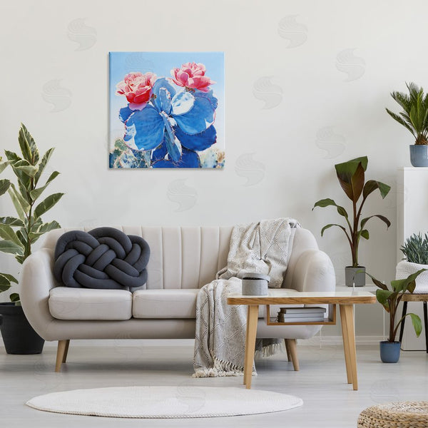 Stupell Industries RB | Twin Cactus Blossoms Wall Art