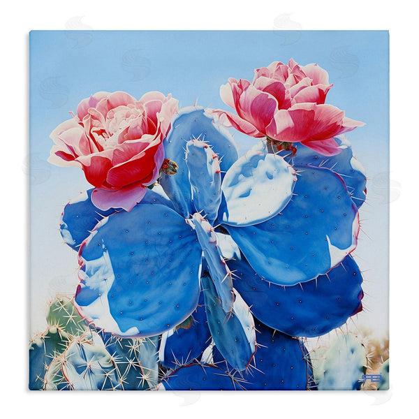 stupell industries RB | Twin Cactus Blossoms Wall Art