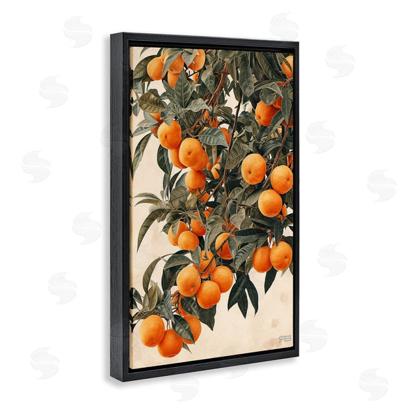 Stupell Industries RB | Vibrant Orange Tree Blooms Wall Art