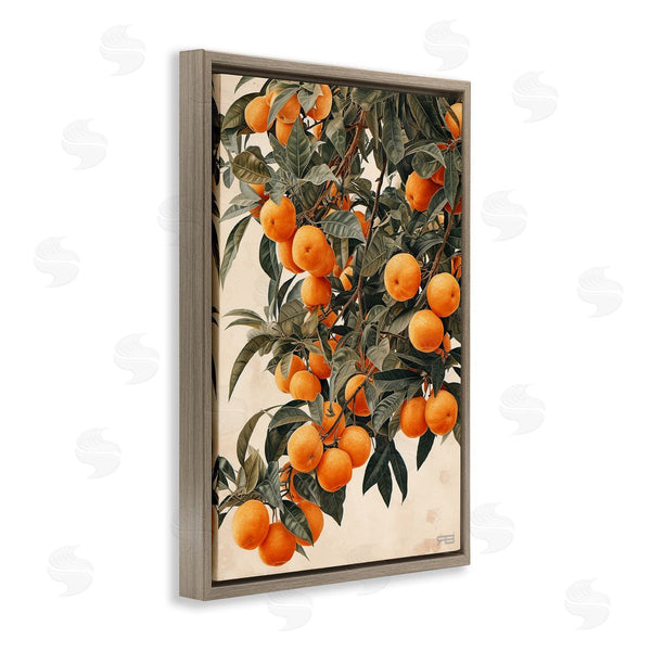Stupell Industries RB | Vibrant Orange Tree Blooms Wall Art