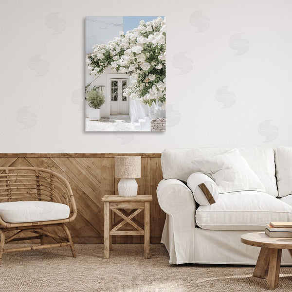 Stupell Industries RB | White Architecture Garden Wall Art