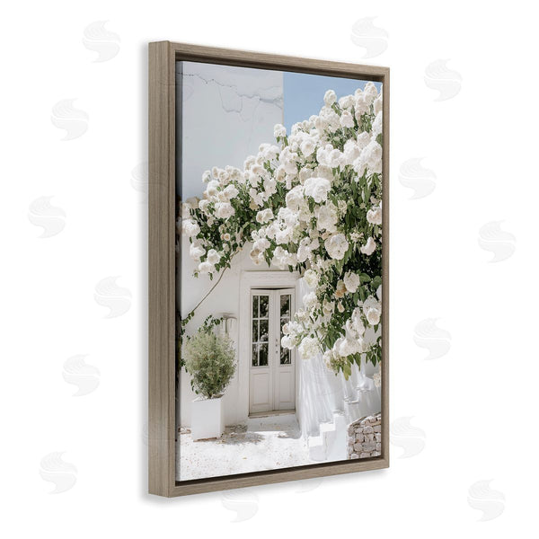 Stupell Industries RB | White Architecture Garden Wall Art