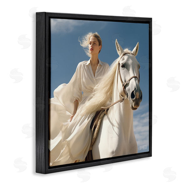 Stupell Industries RB | Windswept Equestrian Girl Wall Art