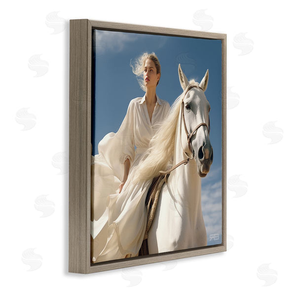 Stupell Industries RB | Windswept Equestrian Girl Wall Art