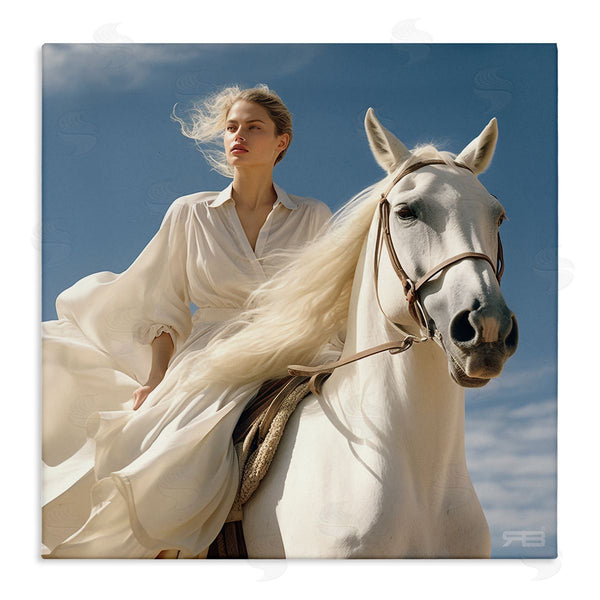 stupell industries RB | Windswept Equestrian Girl Wall Art