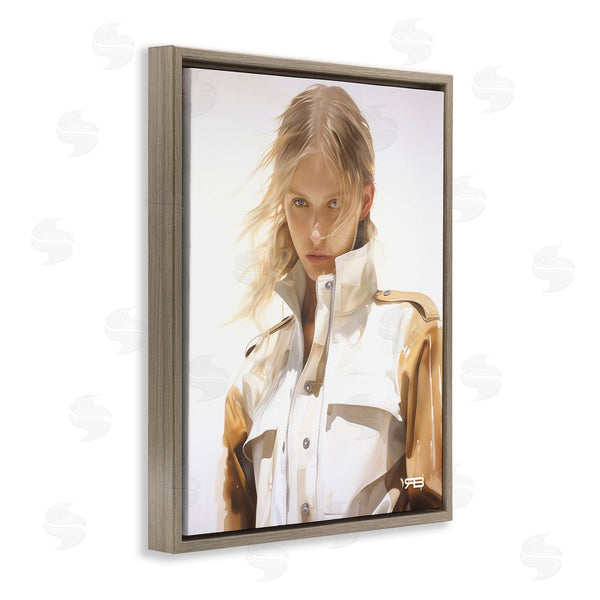 Stupell Industries RB | Woman In Riding Jacket Wall Art