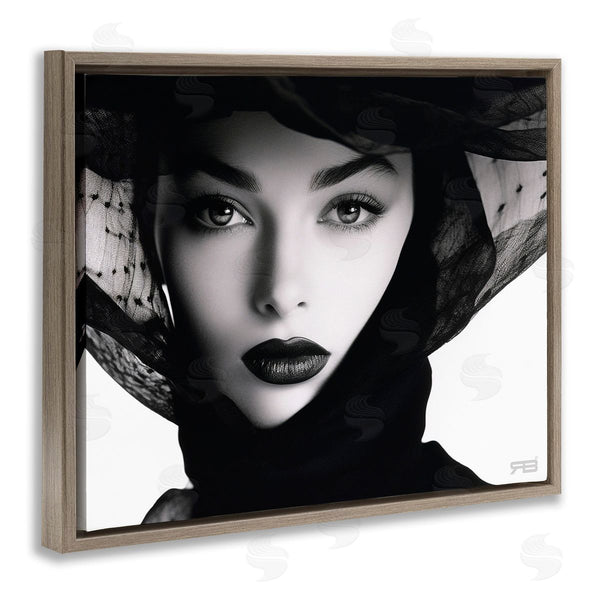Stupell Industries RB | Woman With Black Veil Wall Art