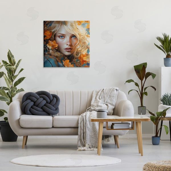 Stupell Industries RB | Woman With Blue Gaze Wall Art