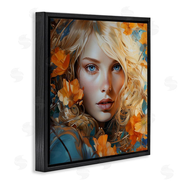 Stupell Industries RB | Woman With Blue Gaze Wall Art