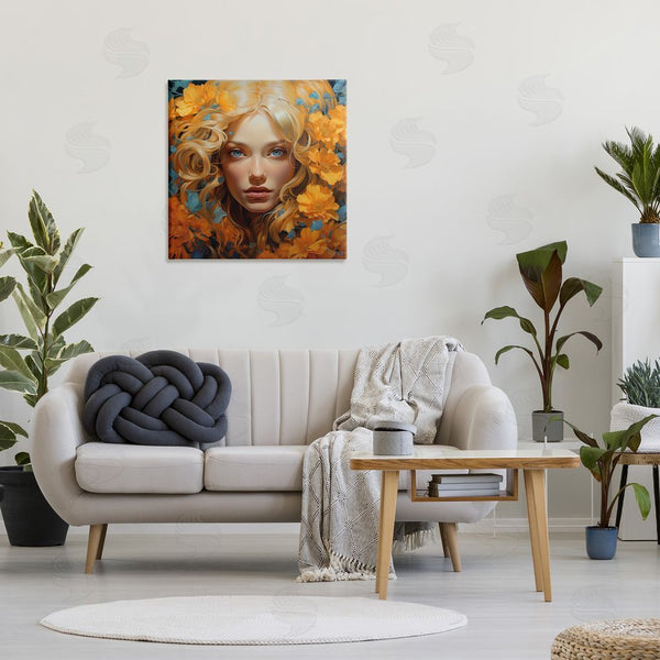Stupell Industries RB | Woman With Intense Gaze Wall Art