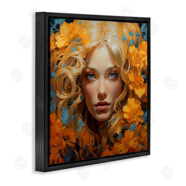 Stupell Industries RB | Woman With Intense Gaze Wall Art