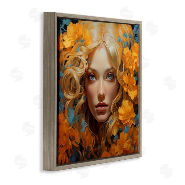 Stupell Industries RB | Woman With Intense Gaze Wall Art
