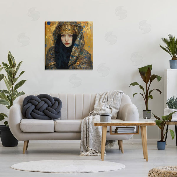 Stupell Industries RB | Woman With Ornate Veil Wall Art