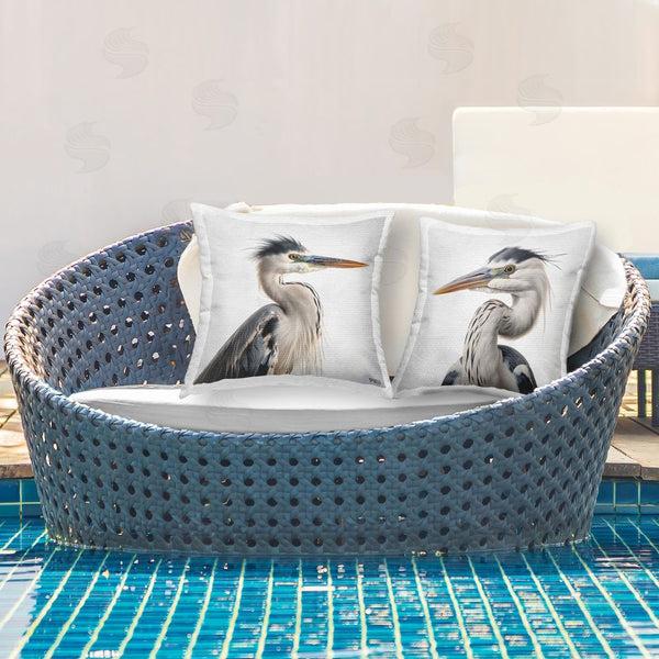 Stupell Industries RB | Young Heron Birds Printed Throw Pillow Set
