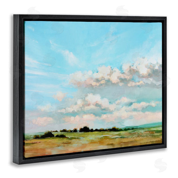 Stupell Industries Rebecca Fox | Cloudy Landscape Painting Wall Art