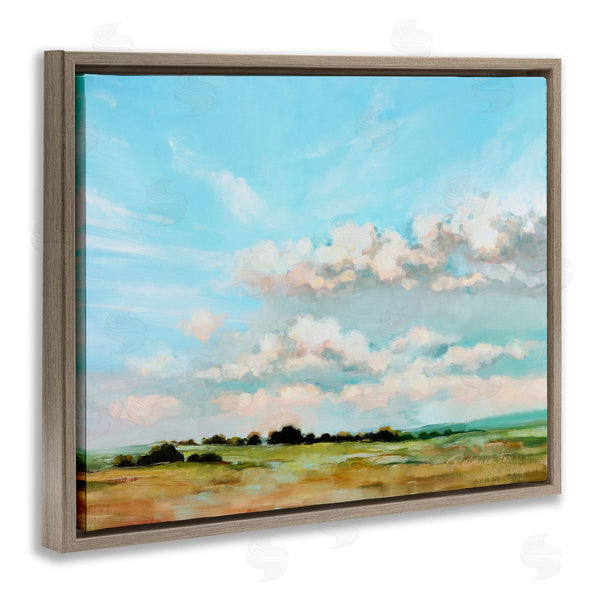 Stupell Industries Rebecca Fox | Cloudy Landscape Painting Wall Art