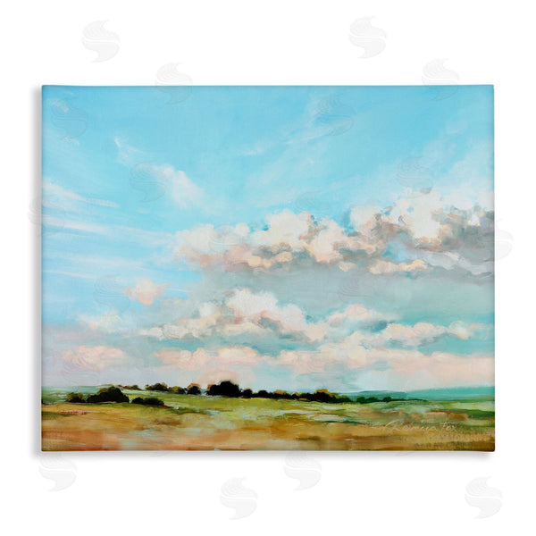 stupell industries Rebecca Fox | Cloudy Landscape Painting Wall Art