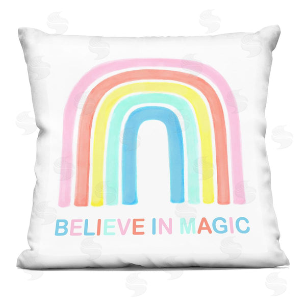 stupell industries Reesa Qualia | Believe In Magic Printed Throw Pillow