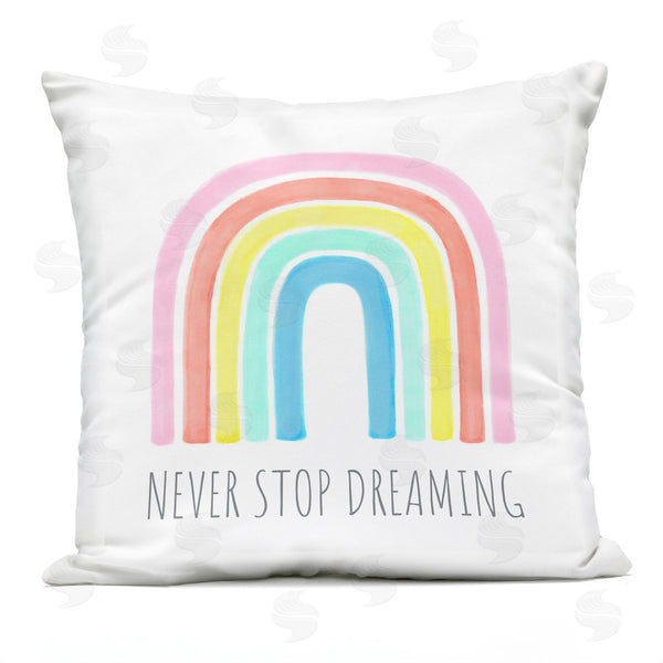 Stupell Industries Reesa Qualia | Never Stop Dreaming Printed Throw Pillow
