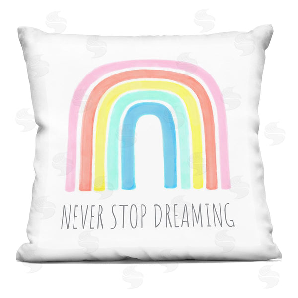 stupell industries Reesa Qualia | Never Stop Dreaming Printed Throw Pillow