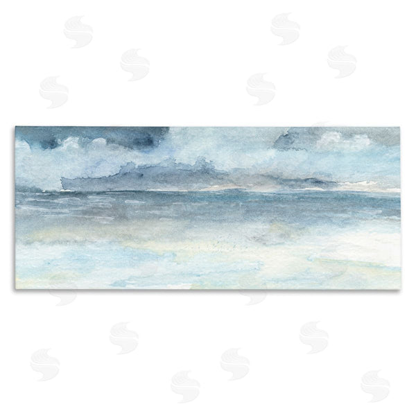 stupell industries Regina Moore | Abstract Cloudy Ocean Waves Wall Art