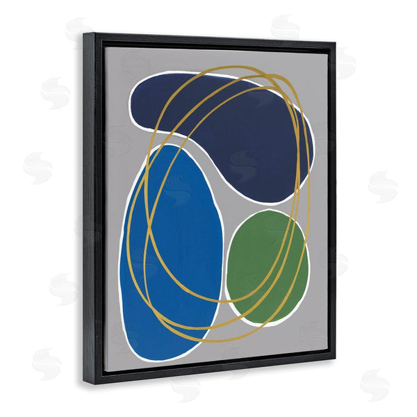 Stupell Industries Regina Moore | Abstract Oblong Shapes Wall Art