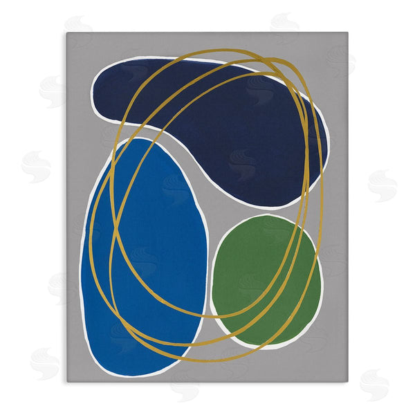 stupell industries Regina Moore | Abstract Oblong Shapes Wall Art
