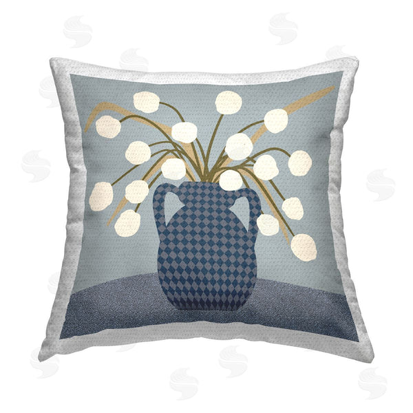 Stupell Industries Regina Moore | Abstract Potted Botanicals Printed Throw Pillow