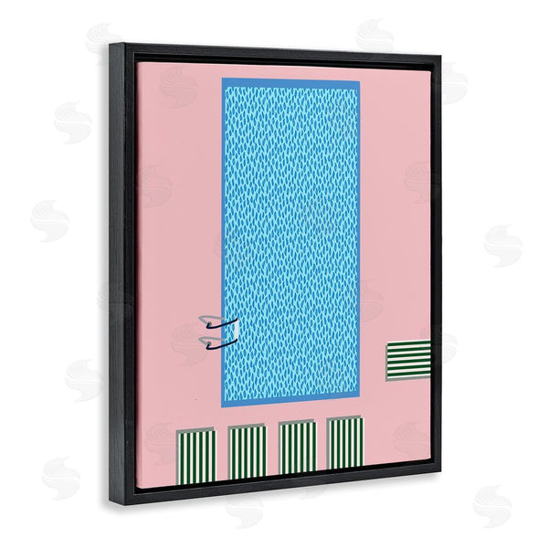 Stupell Industries Regina Moore | Abstract Summer Pool Wall Art