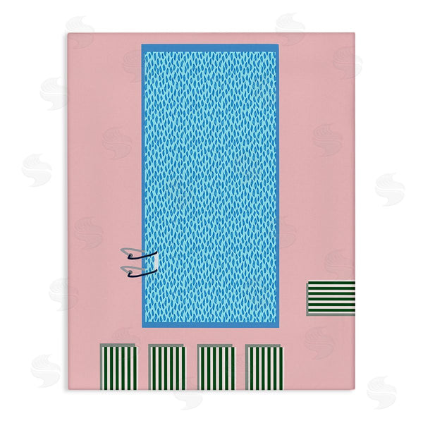 stupell industries Regina Moore | Abstract Summer Pool Wall Art