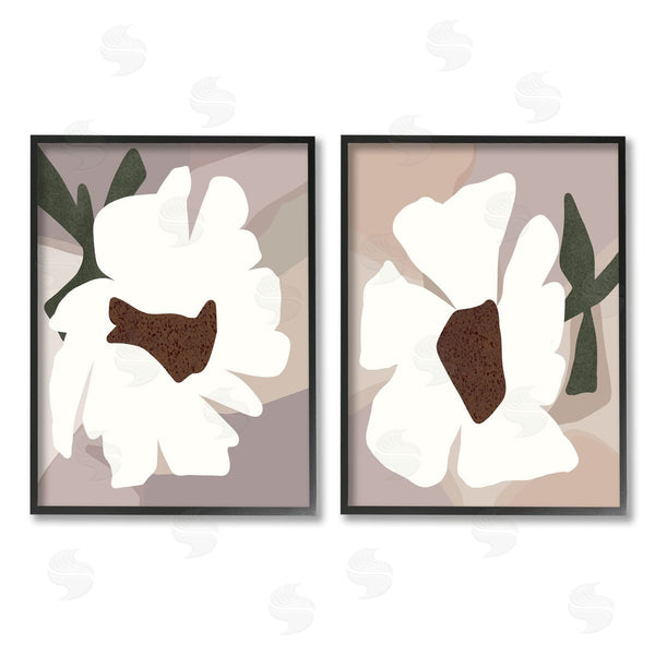Stupell Industries Regina Moore | Abstract White Daisies