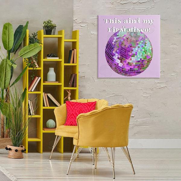 Stupell Industries Regina Moore | Ain't My First Disco Wall Art