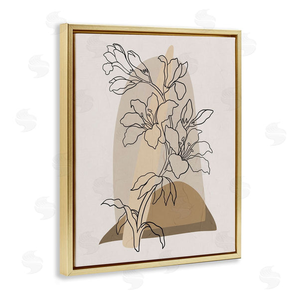Stupell Industries Regina Moore | Boho Lily Impression