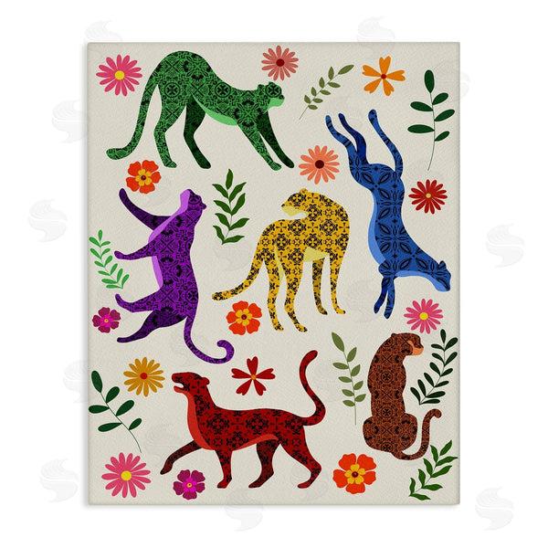 stupell industries Regina Moore | Boho Patterned Cheetahs