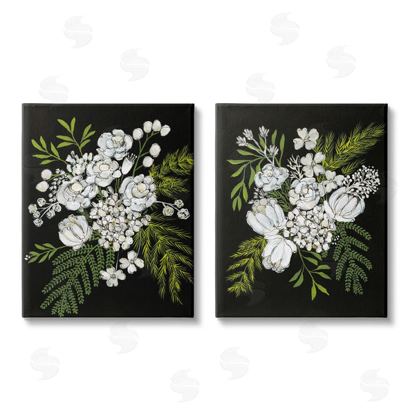 stupell industries Regina Moore | Bold White Flower Blossoms Wall Art