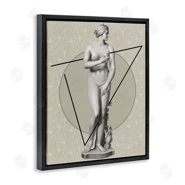 Stupell Industries Regina Moore | Classic Statue On Geometric Wall Art