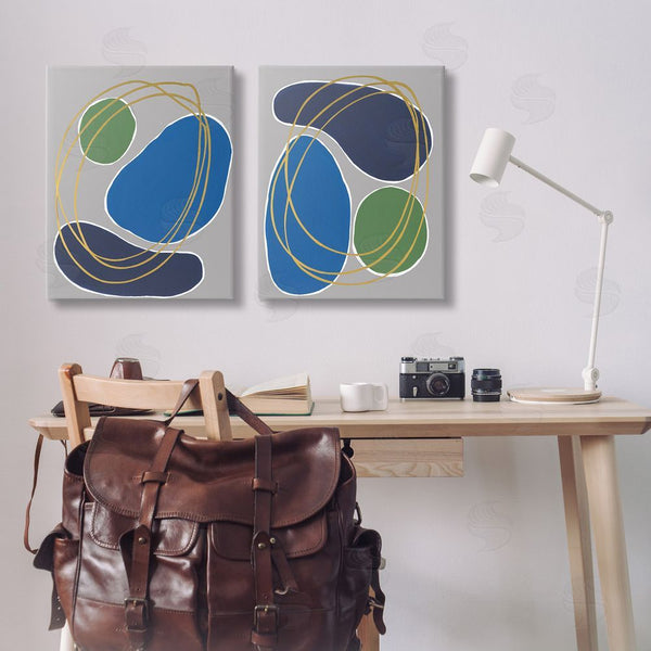 Stupell Industries Regina Moore | Contemporary Oblong Shapes Wall Art