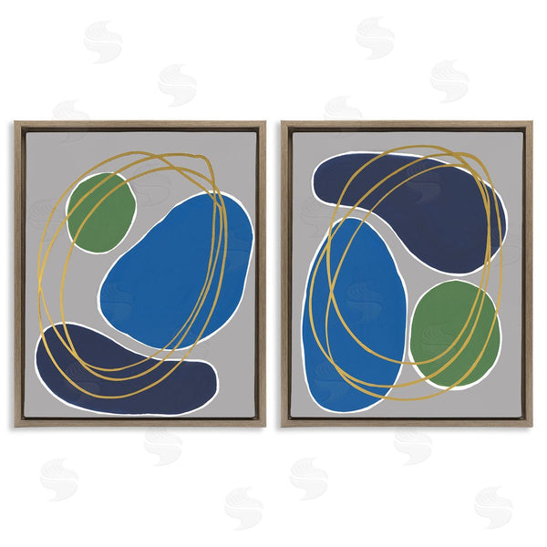 Stupell Industries Regina Moore | Contemporary Oblong Shapes Wall Art