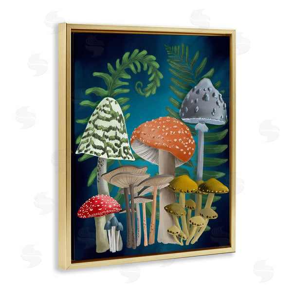Stupell Industries Regina Moore | Curling Ferns And Mushrooms