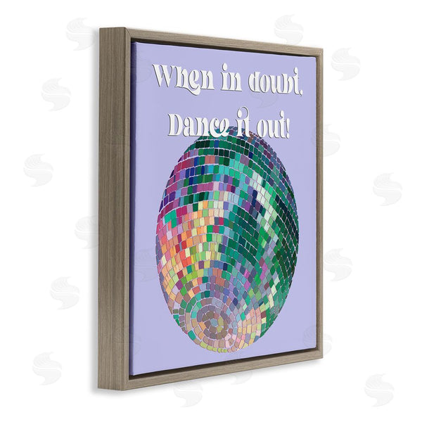 Stupell Industries Regina Moore | Dance It Out Phrase Wall Art