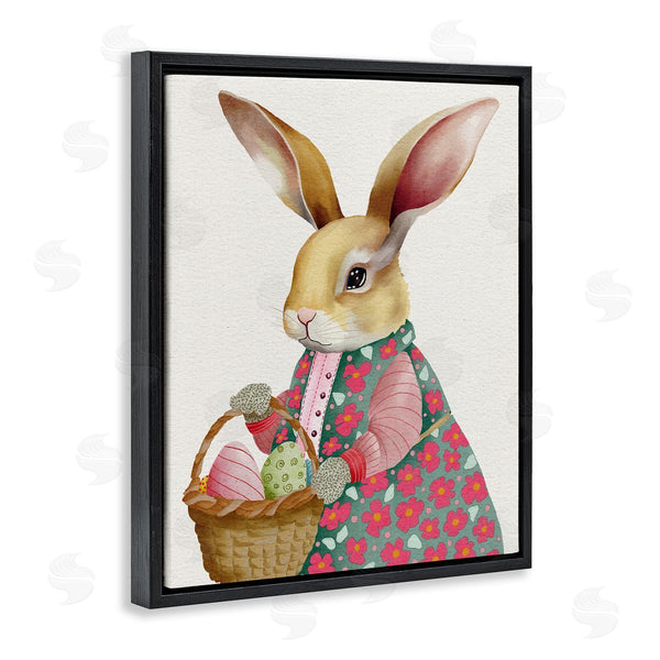 Stupell Industries Regina Moore | Easter Bunny With Egg Basket