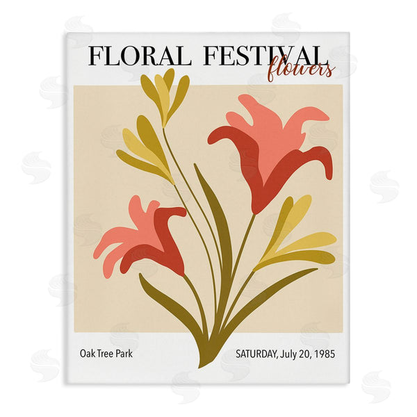 stupell industries Regina Moore | Floral Festival Abstraction Wall Art