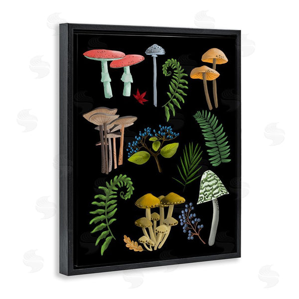 Stupell Industries Regina Moore | Forest Mushrooms & Plants Wall Art
