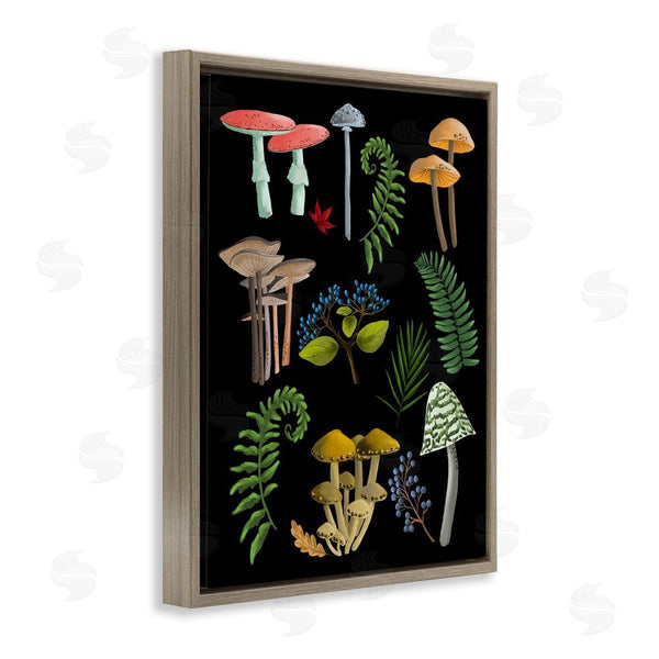 Stupell Industries Regina Moore | Forest Mushrooms & Plants Wall Art