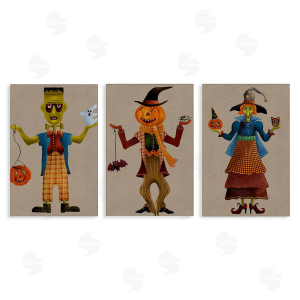 stupell industries Regina Moore | Fun Halloween Friends Wall Art